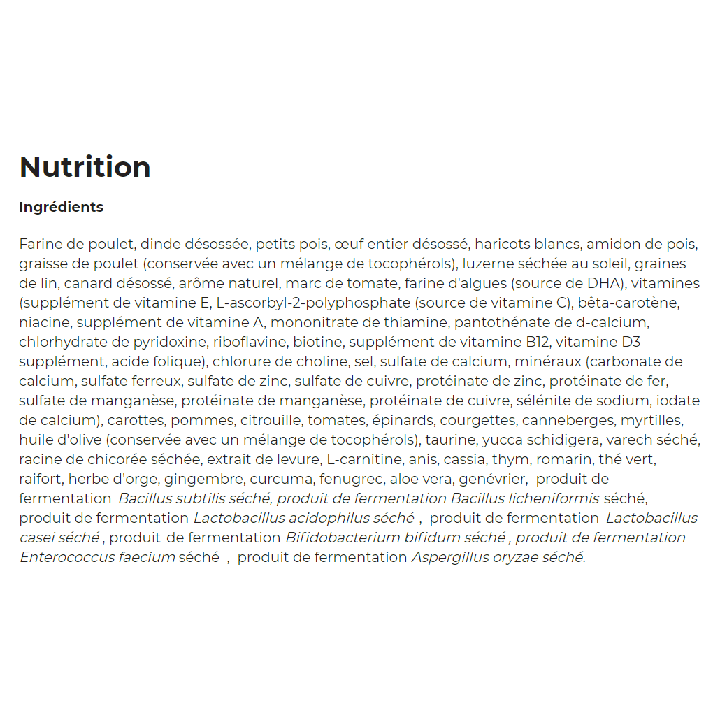 Wholesome Blend - Nourriture pour Chats Toutes Étapes de Vie au Canard & à la Dinde Sans Grains – Image 3